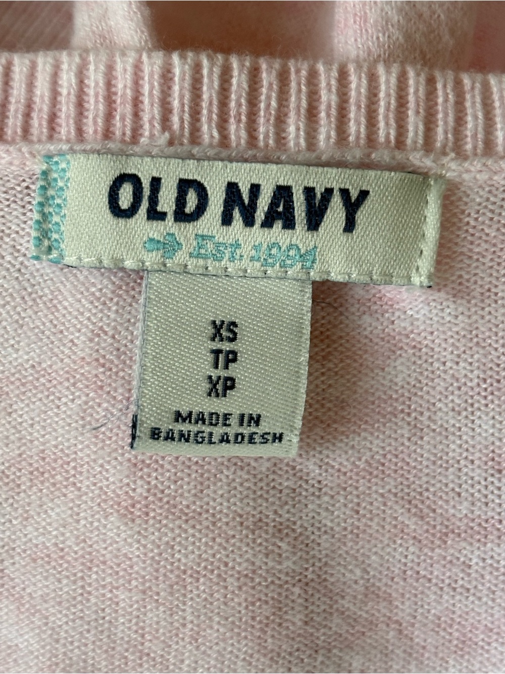 Old Navy Light Pink Crewneck Sweater - Picture 4 of 5